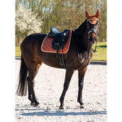 PS of Sweden Mantilla Vintage Monogram Doma clásica Marron castano PS of Sweden Mantilla Vintage Monogram Doma clásica Marron castano