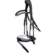 Schockemöhle Brida Malibu Negro/Patente/Blanco/Plata Schockemöhle Brida Malibu Negro/Patente/Blanco/Plata