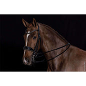 Schockemöhle Brida Doble Milan Glam Negro/Patente/Plata Schockemöhle Brida Doble Milan Glam Negro/Patente/Plata