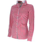 Schockemöhle Blusa FDL Eleonora London B Blanco Rojo Schockemöhle Blusa FDL Eleonora London B Blanco Rojo