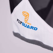 FlyGuard by Shires Máscara para Moscas Pro Sun Shade con Orejas Blanco FlyGuard by Shires Máscara para Moscas Pro Sun Shade con Orejas Blanco