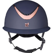 Karben by Shires Casco Elisa Ellipse Navy/Rosegold Karben by Shires Casco Elisa Ellipse Navy/Rosegold