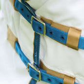 Tempest Plus Manta para Eczema Sweet-Itch Combo Blanco/Airforce Tempest Plus Manta para Eczema Sweet-Itch Combo Blanco/Airforce