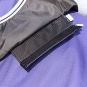 Manta impermeable Shires Original Lite 0g para exteriores con cuello Navy Manta impermeable Shires Original Lite 0g para exteriores con cuello Navy