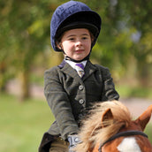 Aubrion by Shires Chaqueta de Competición Saratoga Niños Verde Oscuro Check Aubrion by Shires Chaqueta de Competición Saratoga Niños Verde Oscuro Check