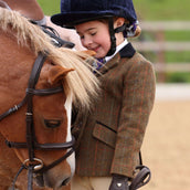 Aubrion by Shires Chaqueta de Competición Saratoga Niños Oxido Check Aubrion by Shires Chaqueta de Competición Saratoga Niños Oxido Check