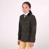 Aubrion by Shires Chaqueta de Competición Saratoga Niños Spruce Verde Check Aubrion by Shires Chaqueta de Competición Saratoga Niños Spruce Verde Check