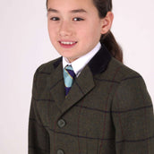Aubrion by Shires Chaqueta de Competición Saratoga Niños Spruce Verde Check Aubrion by Shires Chaqueta de Competición Saratoga Niños Spruce Verde Check