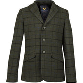 Aubrion by Shires Chaqueta de Competición Saratoga Hombres Verde Oscuro Check Aubrion by Shires Chaqueta de Competición Saratoga Hombres Verde Oscuro Check