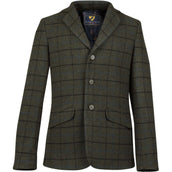 Aubrion by Shires Chaqueta de Competición Saratoga Hombres Verde Oscuro Check Aubrion by Shires Chaqueta de Competición Saratoga Hombres Verde Oscuro Check