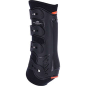 Schockemöhle Botas para tendones Air Flow Dressage Español: Atrás Negro Schockemöhle Botas para tendones Air Flow Dressage Español: Atrás Negro
