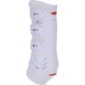 Schockemöhle Botas para tendones Air Flow Dressage Español: Atrás Blanco Schockemöhle Botas para tendones Air Flow Dressage Español: Atrás Blanco