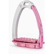 Tech Stirrups Estribos Venice Plus EVO Plata/Rosa Tech Stirrups Estribos Venice Plus EVO Plata/Rosa