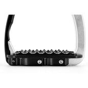 Tech Stirrups Estribos Venice Sloped EVO Negro/Marrón Tech Stirrups Estribos Venice Sloped EVO Negro/Marrón
