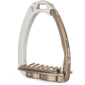 Tech Stirrups Estribos Venice Sloped EVO Plata Marron Tech Stirrups Estribos Venice Sloped EVO Plata Marron
