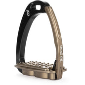 Tech Stirrups Estribos Venice Sloped Negro/Marrón Tech Stirrups Estribos Venice Sloped Negro/Marrón