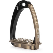 Tech Stirrups Estribos Venice Sloped Negro/Marrón Tech Stirrups Estribos Venice Sloped Negro/Marrón