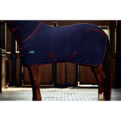 Weatherbeeta Manta de Forro Polar Anti-Static Cooler Combo Neck Navy/Burgundy Weatherbeeta Manta de Forro Polar Anti-Static Cooler Combo Neck Navy/Burgundy