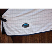 WeatherBeeta ComFiTec Cotton Sheet liner Blanco/Azul Marino WeatherBeeta ComFiTec Cotton Sheet liner Blanco/Azul Marino