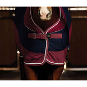 Weatherbeeta Manta de Forro Polar Thermo-Air Standard Neck Navy/Burgundy Weatherbeeta Manta de Forro Polar Thermo-Air Standard Neck Navy/Burgundy