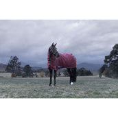 WeatherBeeta ComFiTec Essential Turnout Detach-A-Neck 220g Burdeos/Azul Marino WeatherBeeta ComFiTec Essential Turnout Detach-A-Neck 220g Burdeos/Azul Marino