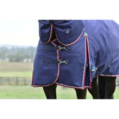 WeatherBeeta ComFiTec Essential Turnout Detach-A-Neck 220g Navy/Burgundy WeatherBeeta ComFiTec Essential Turnout Detach-A-Neck 220g Navy/Burgundy