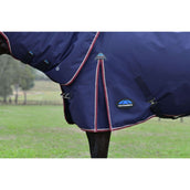 WeatherBeeta ComFiTec Essential Turnout Detach-A-Neck 220g Navy/Burgundy WeatherBeeta ComFiTec Essential Turnout Detach-A-Neck 220g Navy/Burgundy