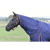 WeatherBeeta ComFiTec Essential Turnout Detach-A-Neck 220g Navy/Burgundy WeatherBeeta ComFiTec Essential Turnout Detach-A-Neck 220g Navy/Burgundy