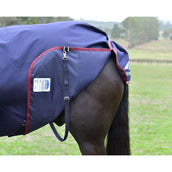 WeatherBeeta ComFiTec Essential Turnout Detach-A-Neck 50g Navy/Burgundy WeatherBeeta ComFiTec Essential Turnout Detach-A-Neck 50g Navy/Burgundy