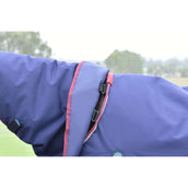 WeatherBeeta ComFiTec Essential Turnout Detach-A-Neck 50g Navy/Burgundy WeatherBeeta ComFiTec Essential Turnout Detach-A-Neck 50g Navy/Burgundy