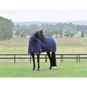 WeatherBeeta ComFiTec Essential Turnout Detach-A-Neck 50g Navy/Burgundy WeatherBeeta ComFiTec Essential Turnout Detach-A-Neck 50g Navy/Burgundy