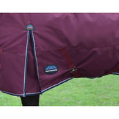 WeatherBeeta ComFiTec Essential Turnout 220g Burdeos/Azul Marino WeatherBeeta ComFiTec Essential Turnout 220g Burdeos/Azul Marino
