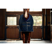 WeatherBeeta Manta de Establo ComFiTec 100D Diamond Quilt Detach-A-Neck 220g Marino/Carbon WeatherBeeta Manta de Establo ComFiTec 100D Diamond Quilt Detach-A-Neck 220g Marino/Carbon