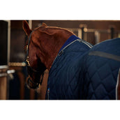 WeatherBeeta Manta de Establo ComFiTec 100D Diamond Quilt Detach-A-Neck 220g Marino/Carbon WeatherBeeta Manta de Establo ComFiTec 100D Diamond Quilt Detach-A-Neck 220g Marino/Carbon