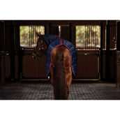 WeatherBeeta Manta de Establo ComFiTec 210D Channel Quilt Combo Neck 220g Navy/Burgundy WeatherBeeta Manta de Establo ComFiTec 210D Channel Quilt Combo Neck 220g Navy/Burgundy