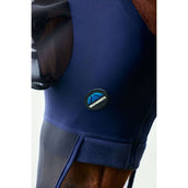 WeatherBeeta Máscara para Moscas ComFiTec Luxe Stretch con Orejas y Nariz Azul marino/Negro WeatherBeeta Máscara para Moscas ComFiTec Luxe Stretch con Orejas y Nariz Azul marino/Negro