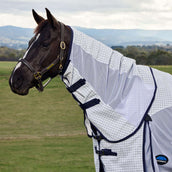 WeatherBeeta Manta de Verano Airstream Combo Blanco/Azul Marino WeatherBeeta Manta de Verano Airstream Combo Blanco/Azul Marino