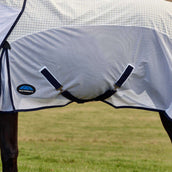 WeatherBeeta Manta de Verano Airstream Combo Blanco/Azul Marino WeatherBeeta Manta de Verano Airstream Combo Blanco/Azul Marino