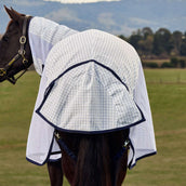 WeatherBeeta Manta de Verano Airstream Combo Blanco/Azul Marino WeatherBeeta Manta de Verano Airstream Combo Blanco/Azul Marino