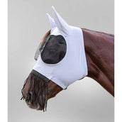 Waldhausen Máscara para Moscas Puck con Volantes en la Nariz Gris Plata Waldhausen Máscara para Moscas Puck con Volantes en la Nariz Gris Plata