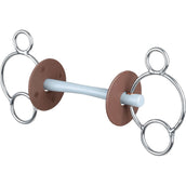 Beris Mordedor Pessoa 3-Rings Comfort Stang Small Soft Blanco Beris Mordedor Pessoa 3-Rings Comfort Stang Small Soft Blanco