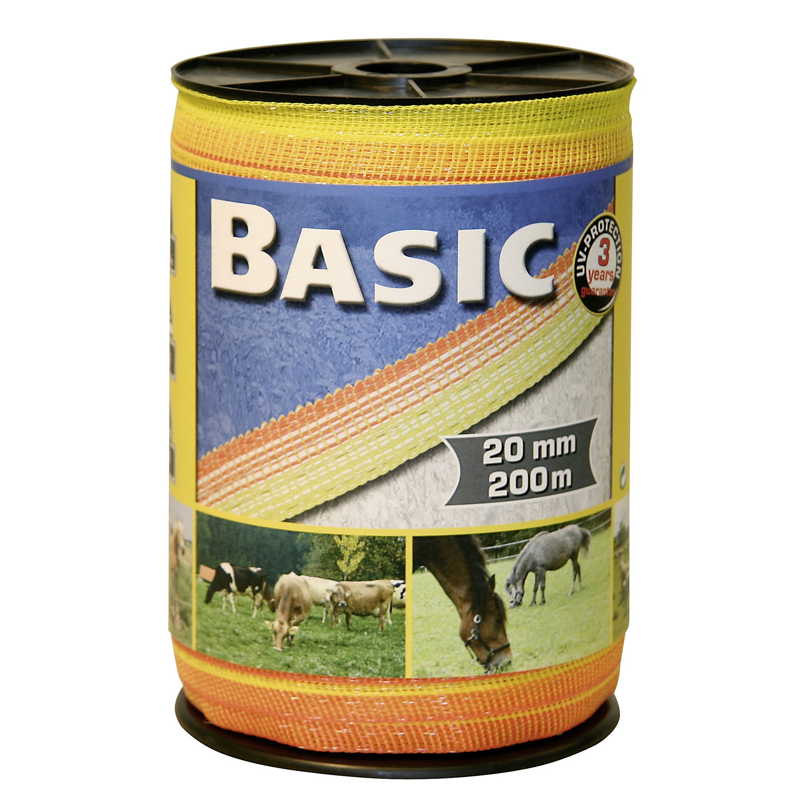 Ako Cinta para Vallas Basic 10mm 250m Naranja amarillo