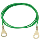 Agradi Power Cable de Conexión a Tierra Aislado Verde