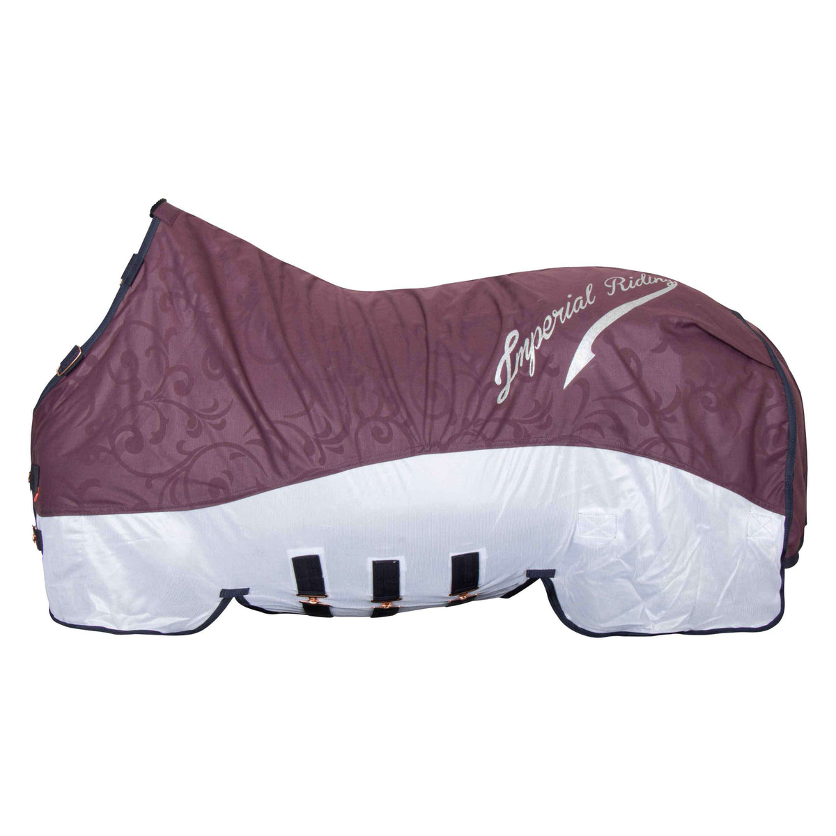 Imperial Riding Mosca y Manta de Iluvia IRHSuper-Dry Bordeaux