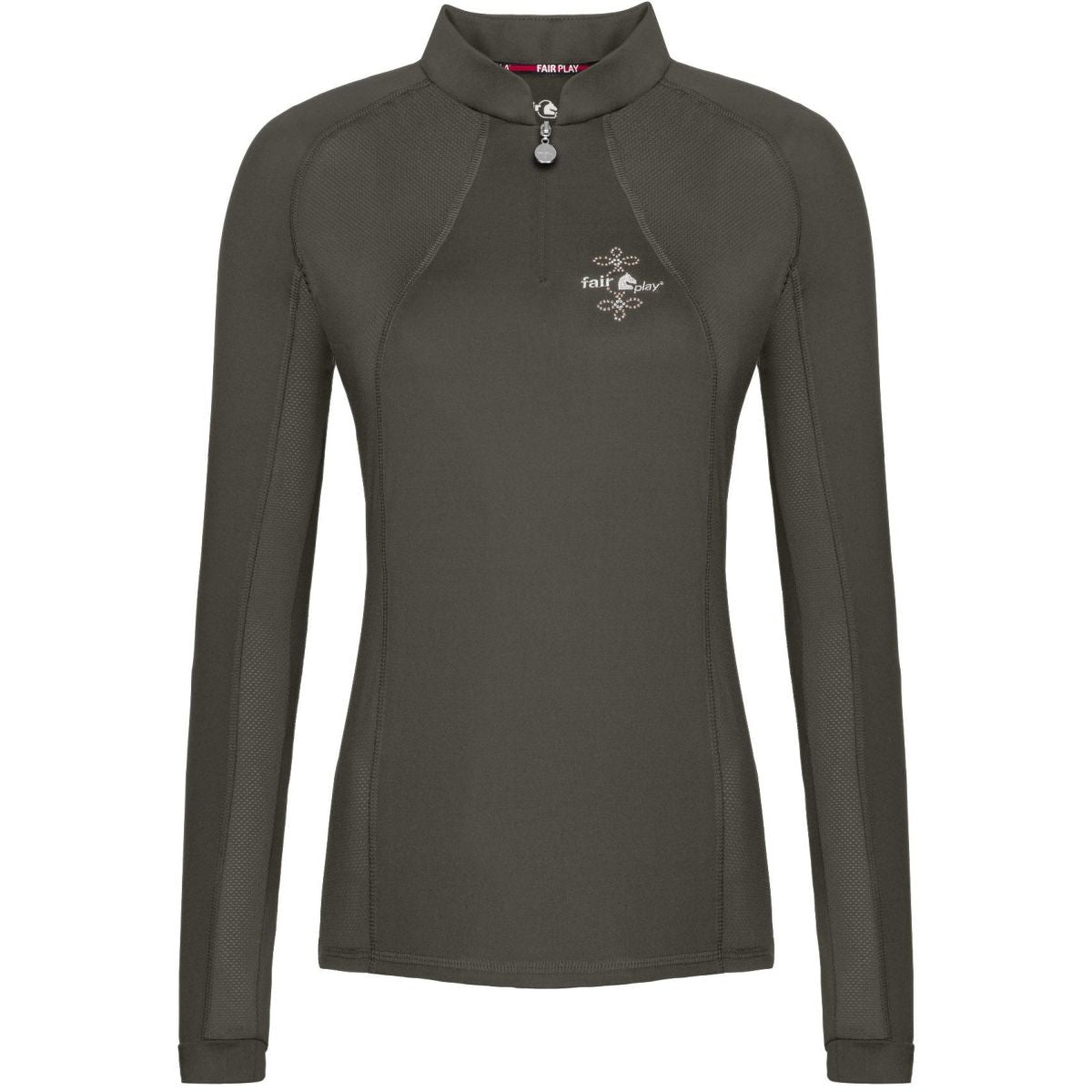 Fair Play Camisa Paula Mangas Largas Niebla Oliva