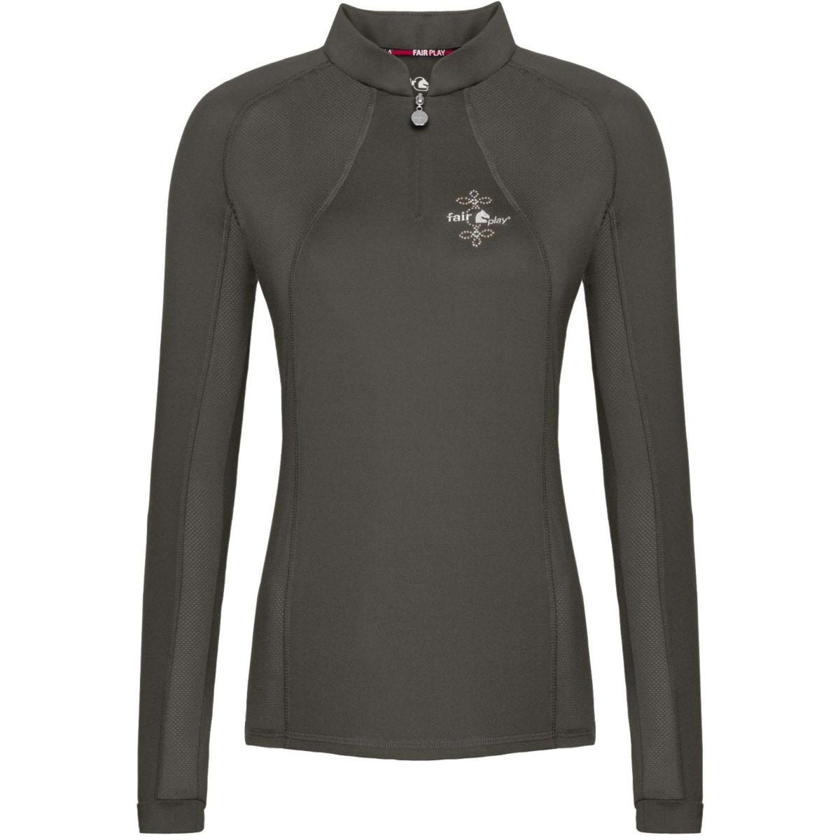 Fair Play Camisa Paula Mangas Largas Niebla Oliva