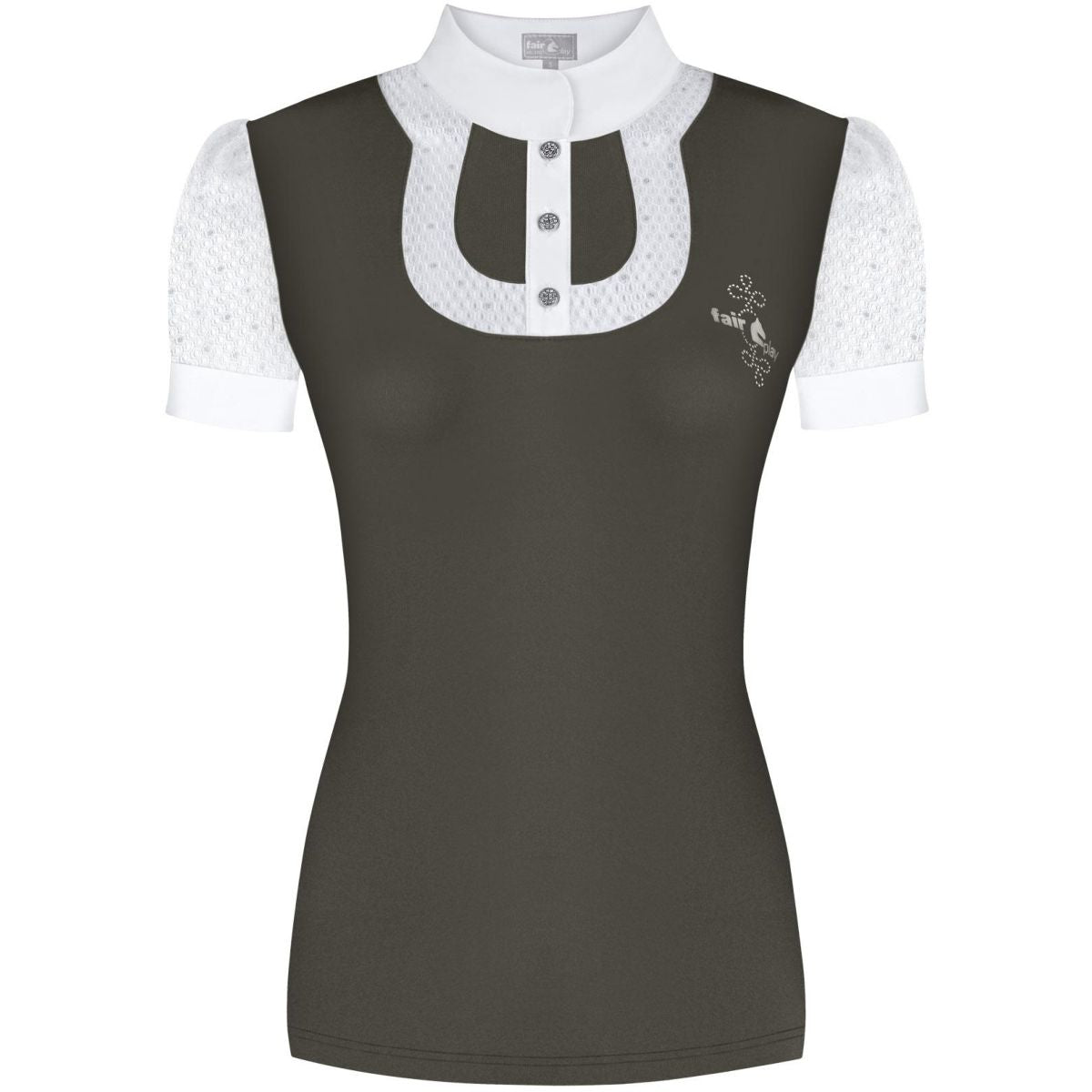 Fair Play Camiseta de Competición Nanna Niebla Oliva