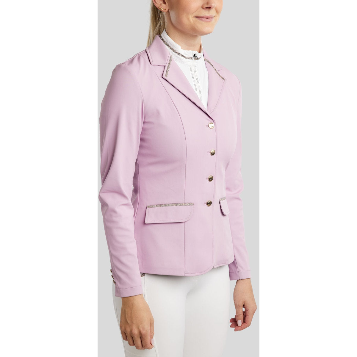 Montar Chaqueta de Competición MoLila Champagne Crystals Candy Pink
