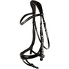 Schockemöhle Brida Premium sports Equitus Beta Negro/Patente/Plata