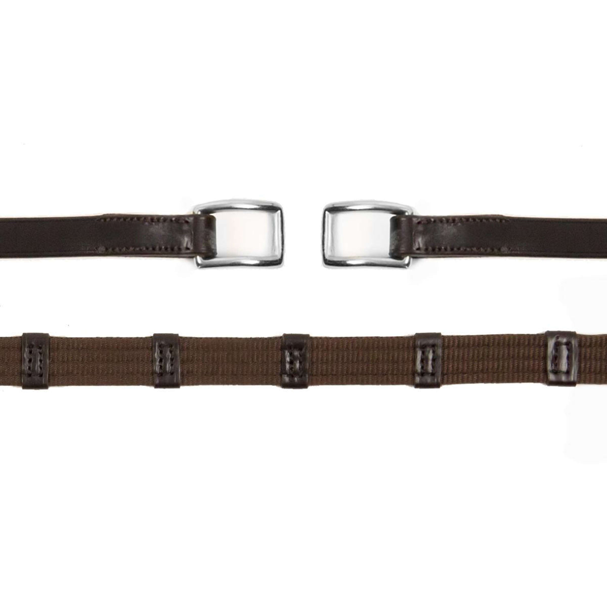 Schockemöhle Riendas Warendorf MarronOscuro/Plata